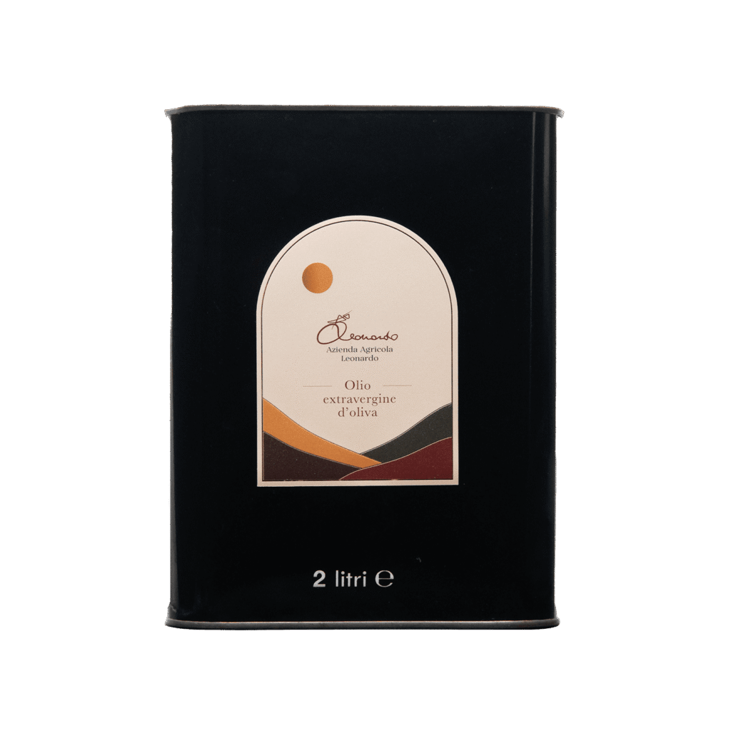 Latta di Olio del Belice Extra Vergine d’Oliva Azienda Agricola Leonardo